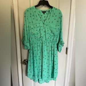 Mint Green Ancor Dress Size XL BX6.